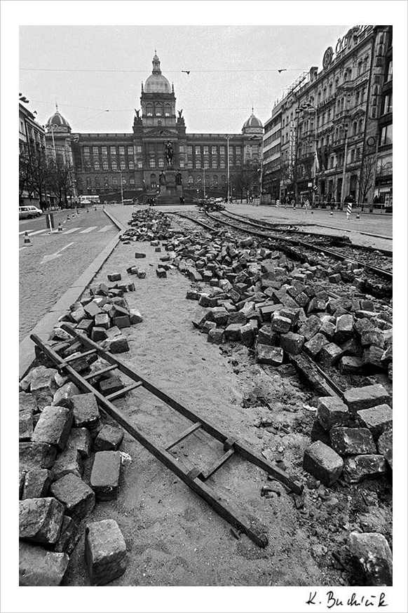 Václavské náměstí v roce 1982