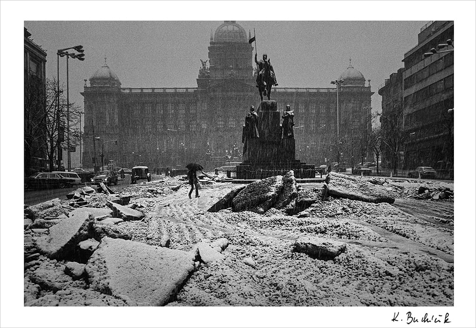 Václavské náměstí v roce 1982