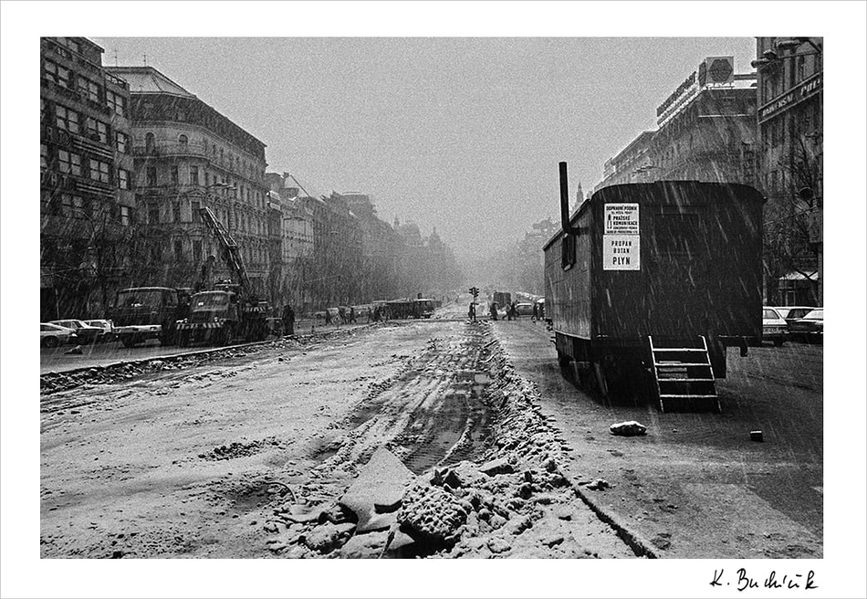Václavské náměstí v roce 1982