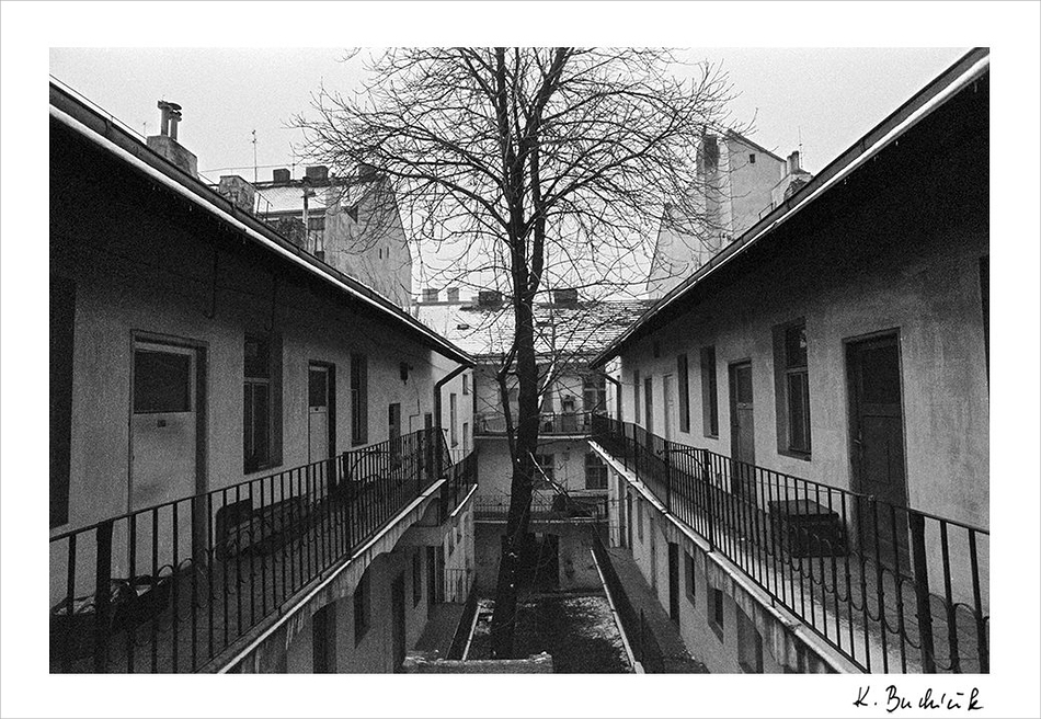 Žižkov - pavlače