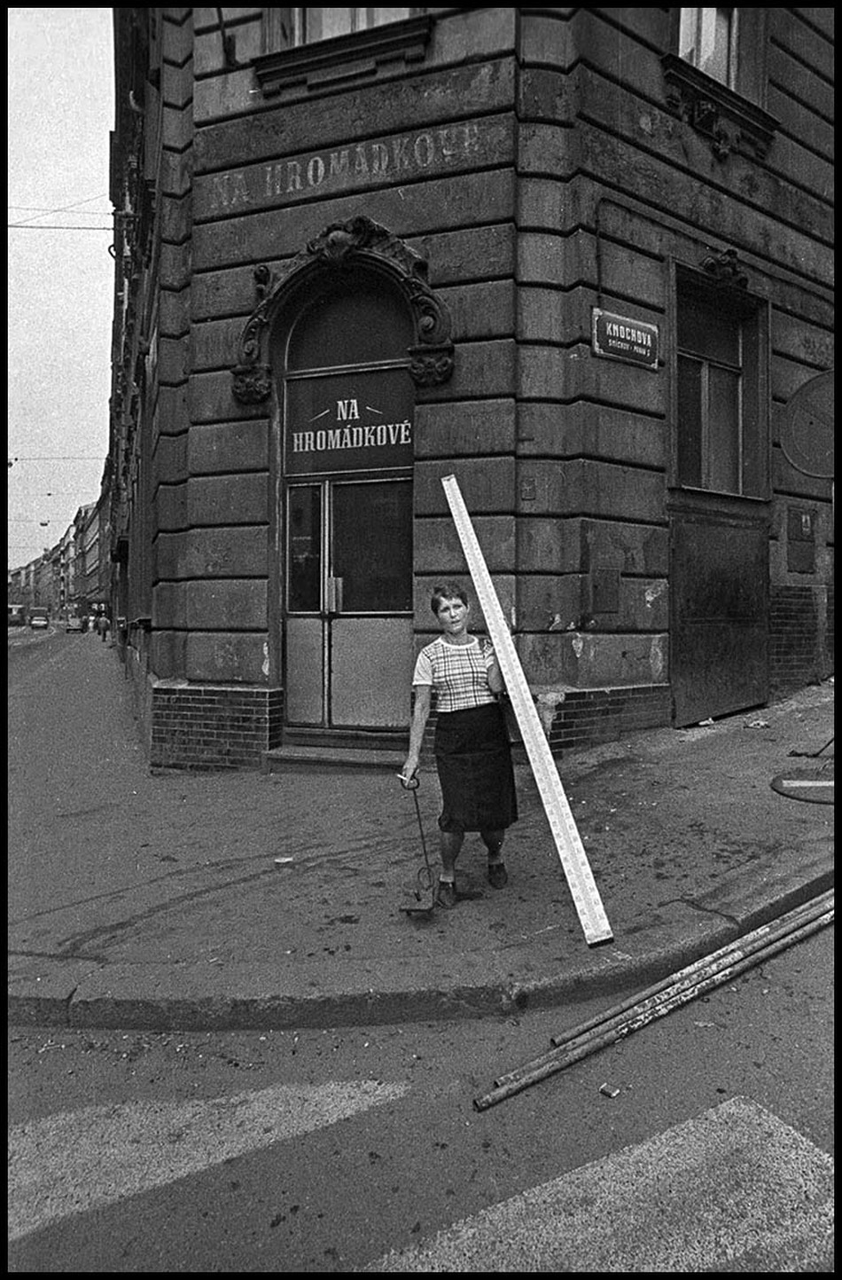 U hospody Na Hromádkové (Praha - Smíchov, asi 1976)