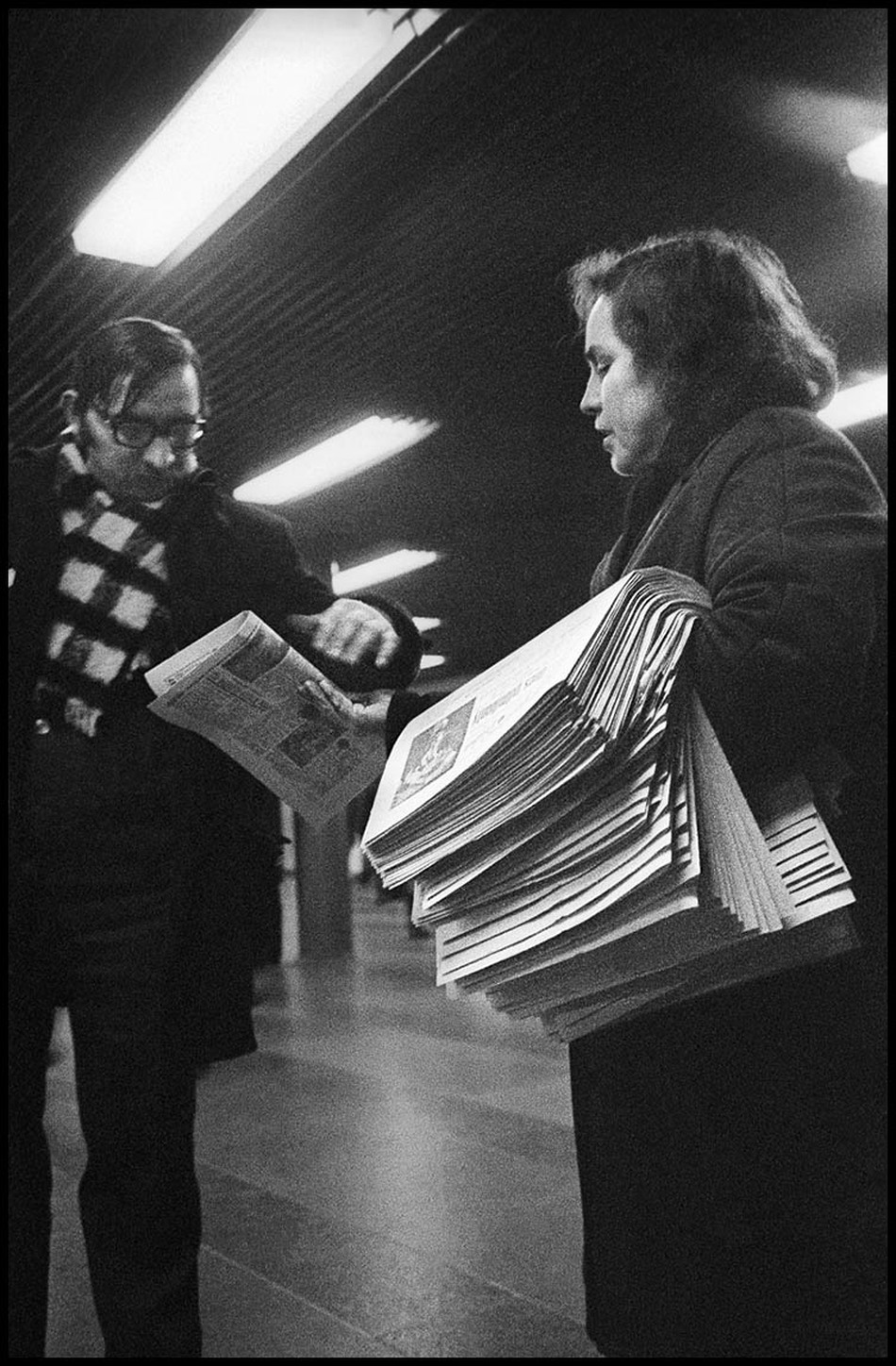 Kamelotka (Praha, Podchod na Václavské náměstí, asi 1975)