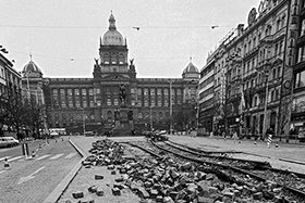 Václavské náměstí v roce 1982