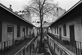 Žižkov - pavlače